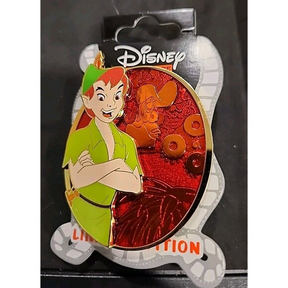 Disney‎ Pin Peter Pan Captain Hook Fairytales DSSH D23 LE 400 150860 - Picture 1 of 4